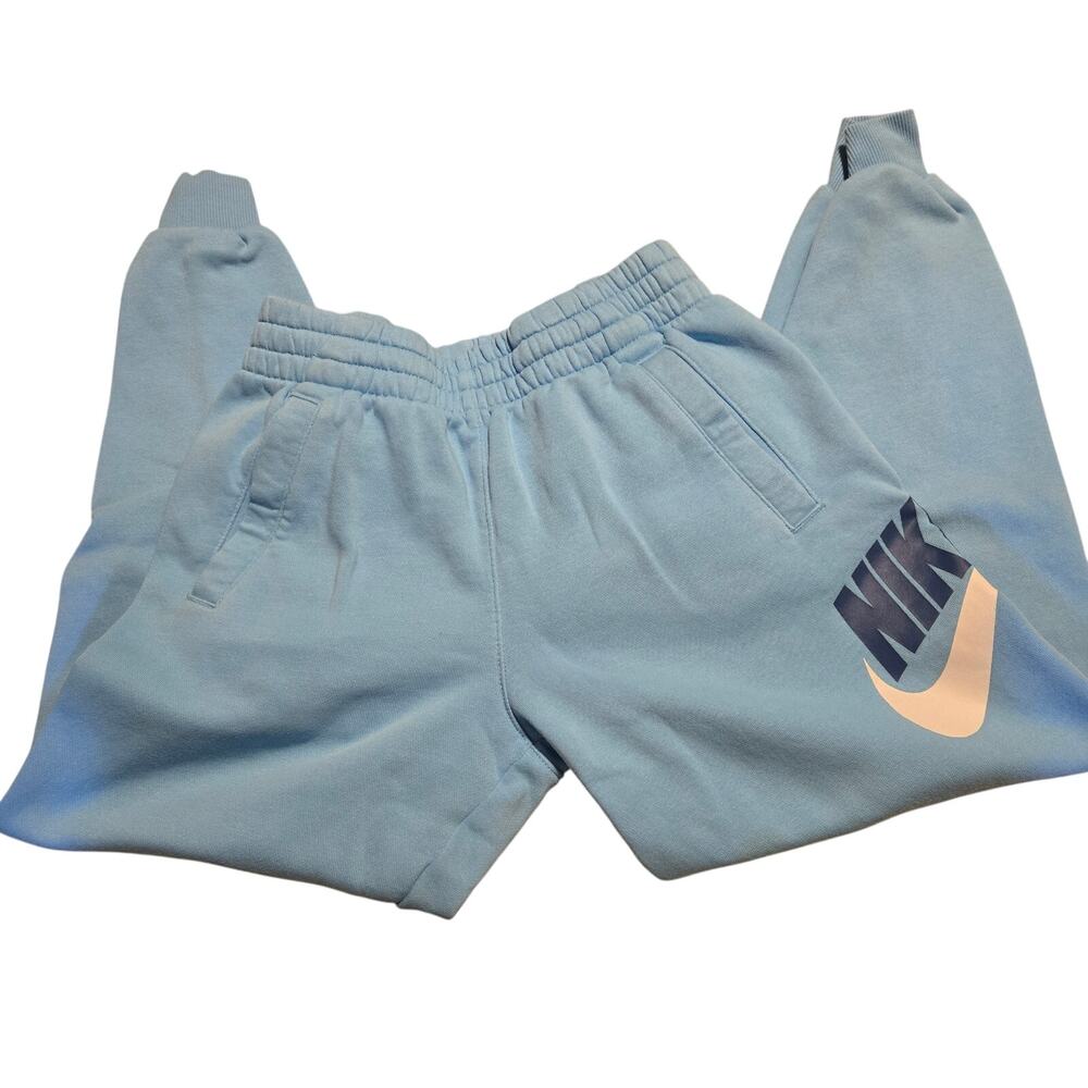 light blue Nike Kids' Sportswear Club Fleece sweatpants/joggers size medium